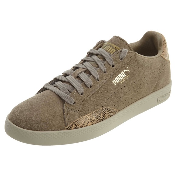 Puma Match Lo Snakeskin Sneaker  - Size 8.5 - Like New - Picture 1 of 12